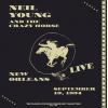 neil young and the crazy horse: live in new orleans 1994 (natural clear vinyl)
