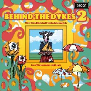 various: behind the dykes 2 - more beats, blues and psychedelic nuggets from the lowlands 1966-1971 (record store day 2021 second drop  exclusive, limited, pink and green vinyls)
