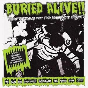 various: buried alive!!demented teenage fuzz from down under 1965-1970