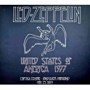led zeppelin: us tour 1977-capitol centre landover, maryland, may 25, 1977 (splatter)