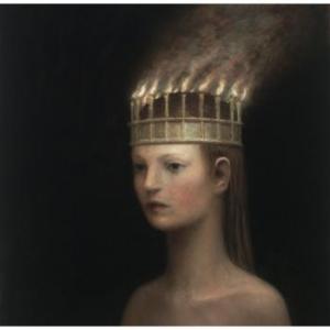 mantar: death by burning (bronze)