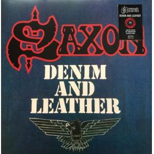 saxon: denim and leather (coloured)