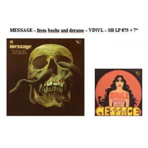 message: from books and dreams +7in