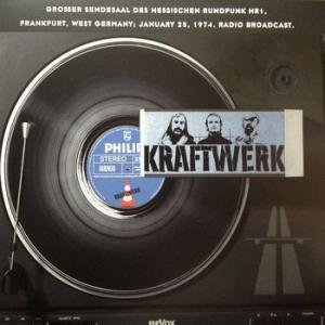 kraftwerk: grosser sendesaal des hessischen rundfunks hr1, frankfurt west germany jan 25 1974