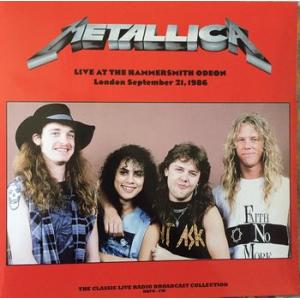 metallica: hammersmith odeon London 1986 (red)