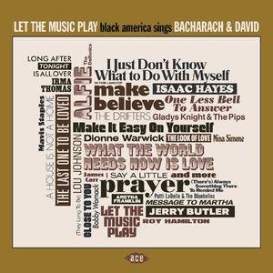 various: let the music play black america sings bacharach & david