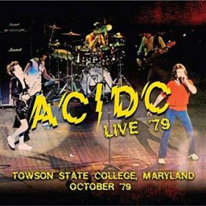 ac/dc: live '79 - towson state college, maryland october '79