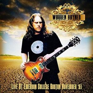 warren haynes: live at emerson college, boston, november '93