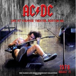 ac/dc: live at paradise theater, boston 1978 (clear vinyl)