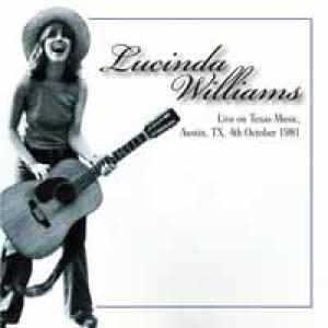 lucinda williams: live on texas music austin, 4th oct. 1981
