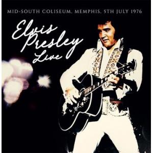 elvis presley: mid-south coliseum, memphis, 5th july 1976