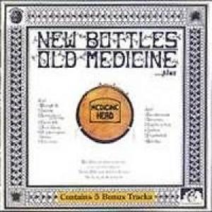 medicine head: news bottles, old medicine