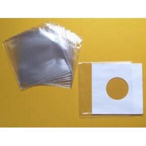 7in pvc thick vinyl record sleeves: pack of 40