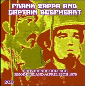 frank zappa & captain beefheart: providence college, rhode island, april 26th 1975