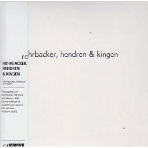 rohrbacker, hendren & kingen: rohrbacker, hendren & kingen