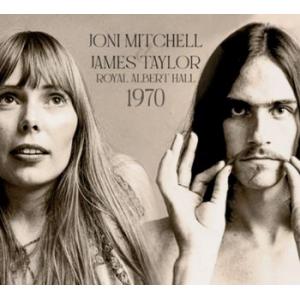 joni mitchell & james taylor: royal albert hall 1970