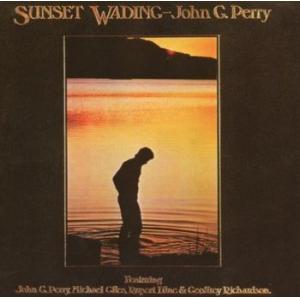 john g. perry: sunset wading