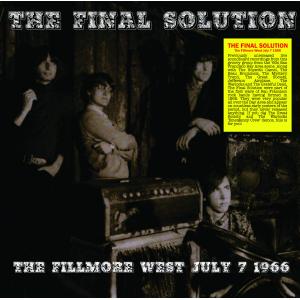 final solution: the fillmore west july 7 1966