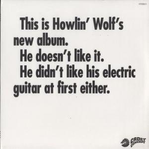 howlin' wolf: the howlin' wolf's new album