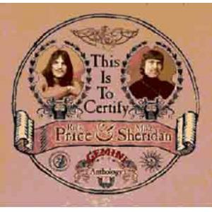 rick price & mike sheridan: this is to certify ~ the gemini anthology