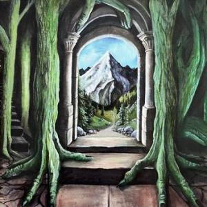 emerald dawn: to touch the sky (coloured)