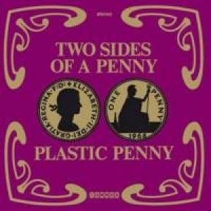 plastic penny: two sides of a penny