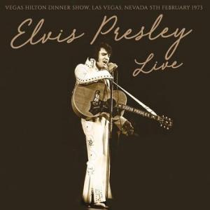 elvis presley: vegas hilton dinner show, las vegas, nevada 5th february 1973