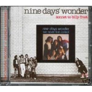 nine days wonder: we never lost control / sonnet to billy frost