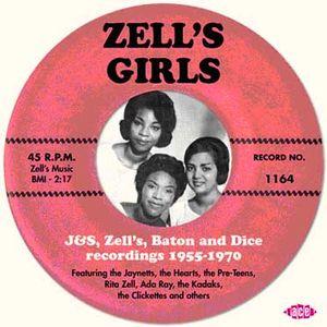 various artists: zell's girls - j&s, zell's, baton and dice recordings 1955-1970